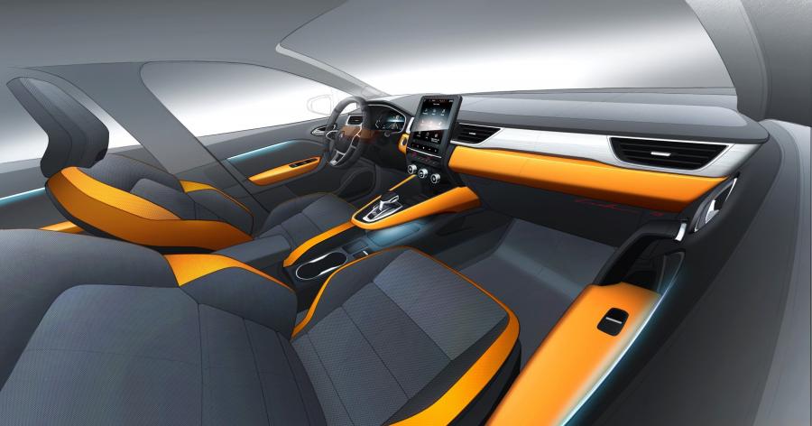 Эскиз Renault Captur 2019 года  (WW) (фото 36 из 138)